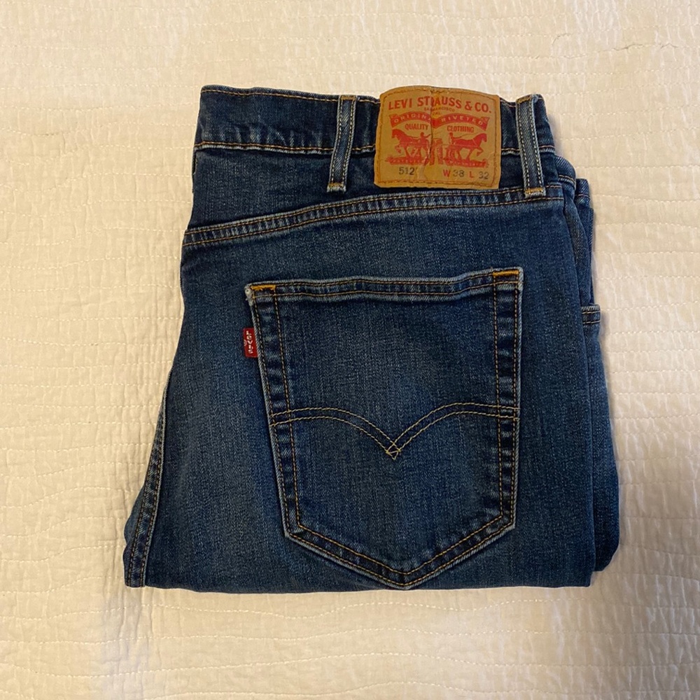 Levi 512 Dark wash 38x32